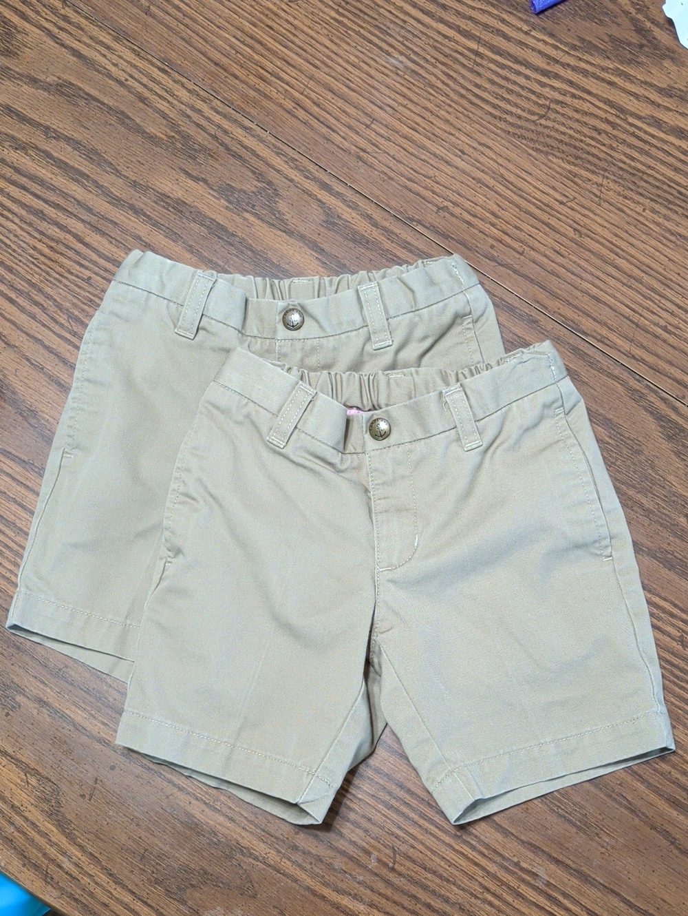 Land's End Uniform Chino Shorts - Khaki